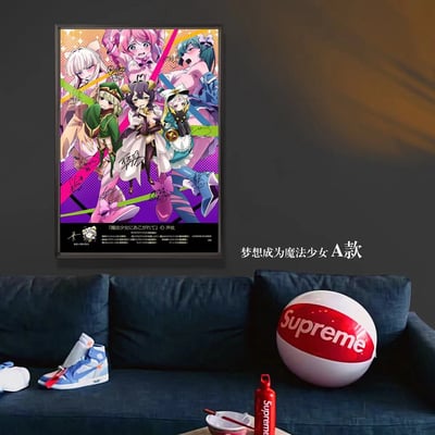 【週邊】千鳥社-憧憬成為魔法少女柊舞緹娜花菱春香聲優裝飾畫3