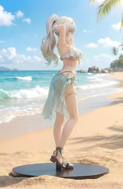 【崩壞】亮鏟塗裝工作室－流螢 水著Ver.4