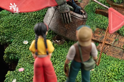 【宮崎駿】神隱工作室-回憶定格拼接群像系列 天空之城‧雲上的初遇7