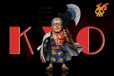 【海賊王】A+研究所－洛克斯海賊團 第四彈 銀斧 凶1