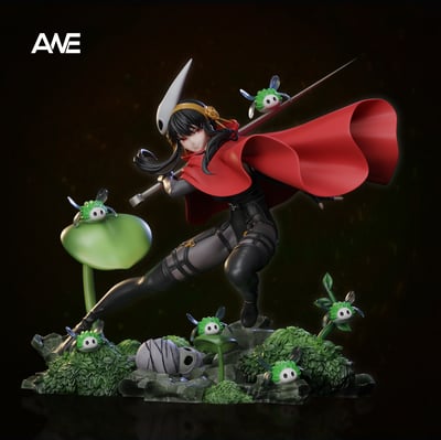 【SPYxFAMILY】ANE工作室－黃蜂 黑髮御姐1