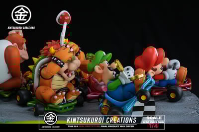 【電玩】Kintsukuroi Creations－瑪利歐賽車9