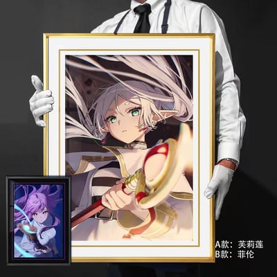 【週邊】千鳥社-菲倫肥倫葬送的芙莉蓮Frieren魔法法杖裝飾畫1