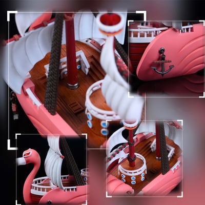 【海賊王】M4工作室-全員船系列 第五彈 佛朗明哥號3