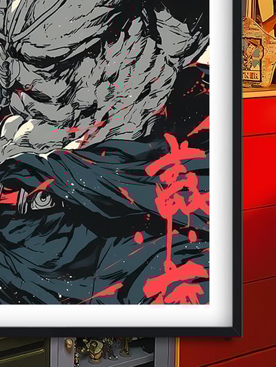 【週邊】巴洛克－海賊王 國風艾斯 裝飾畫&冰箱貼4