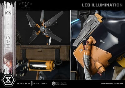 【正版授權】Prime 1 Statue-死亡擱淺2 冥灘之上 山姆10