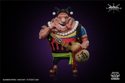【海賊王】YZ工作室-黑鬍子海賊團 第八彈 8號船船長 酒鬼 巴斯克‧喬特2