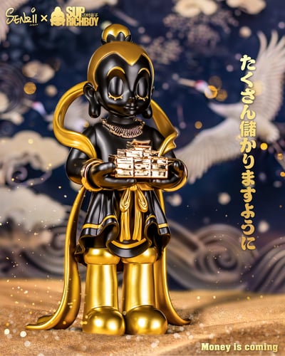 【原創授權】SENZII-SUPRICHBOY系列 送財童 金靴玄身 暗夜版3