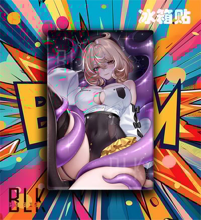 【週邊】巴洛克－絕區零 伊德海莉 裝飾畫&冰箱貼5