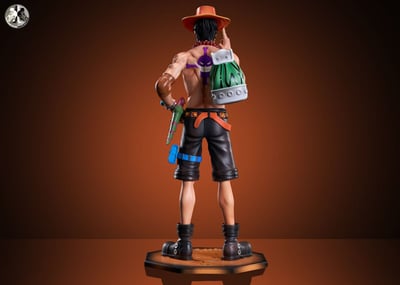 【海賊王】克隆人工作室clone studio-白鬍子團16隊長系列 第15彈 馬爾科 第16彈 艾斯10