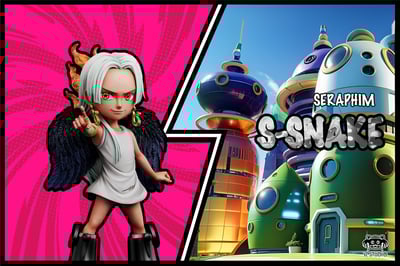 【海賊王】YZ工作室-未來島篇 第10彈 熾天使 S-蛇1