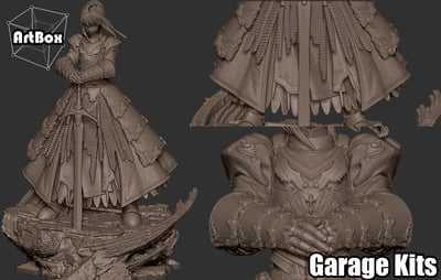 【Fate】ArtBox studio-高精準度中世紀重鎧系列 首款 二創 吾王16