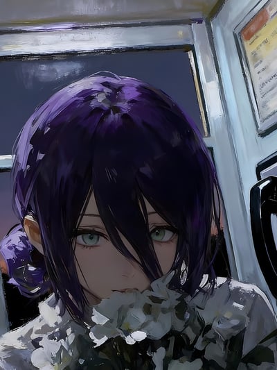 【週邊】星空工作室－鏈鋸人 電話亭蕾塞 裝飾畫4