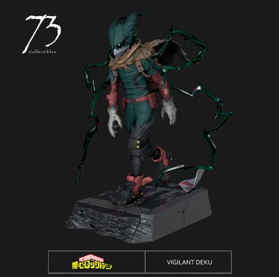 【我的英雄學院】73 Collectibles-Deku Vigilante 綠谷出久4