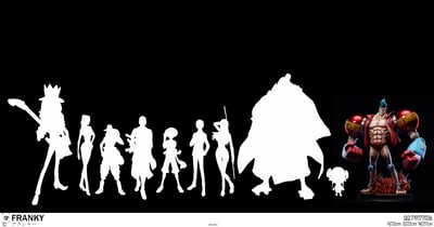 【海賊王】SPK-STUDIO-草帽團共鳴系列 第一彈 弗蘭奇9