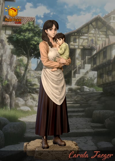 【進擊的巨人】Model Power studio-卡露拉耶格爾&艾倫耶格爾1