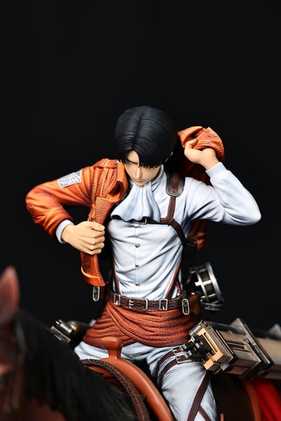 【進擊的巨人】TITAN 工作室-初代裡維班 特別作戰小組全共鳴 第一彈 里維阿卡曼6