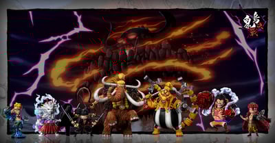 【海賊王】A+研究所-鬼島決戰 第七彈 人獸奎因4