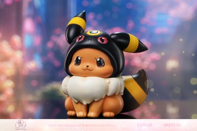 【寶可夢】咖馬Come On Studio-q版伊布變裝系列 02 變裝日月伊布5