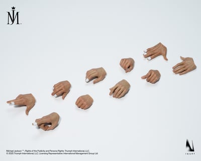 【正版授權】INART-犯罪高手 麥可傑克森 收藏級可動人偶24