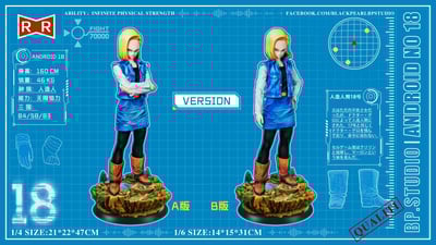 【七龍珠】BP.Studio 黑珍珠工作室 -龍珠 人造人篇 第二彈 人造人18號3