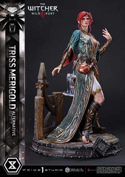 【正版授權】Prime 1 Statue-巫師3 狂獵 特莉絲 DLC服裝版6