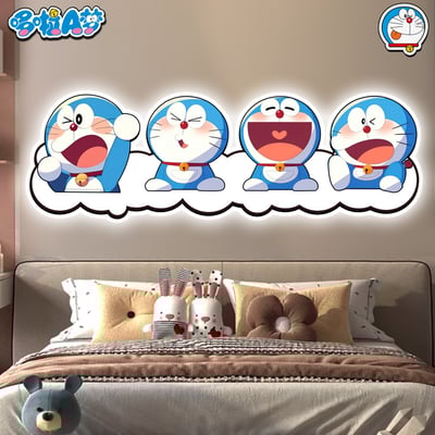 【週邊】阿喵畫社-多啦A夢燈帶畫5