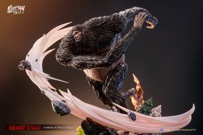 【進擊的巨人】FANTASY工作室-巨人臻藏雕像系列 獸巨4