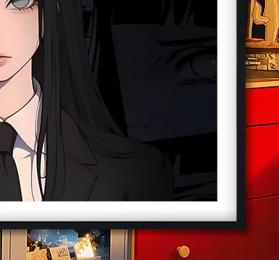 【週邊】巴洛克－火影忍者 西裝雛田 裝飾畫&冰箱貼3