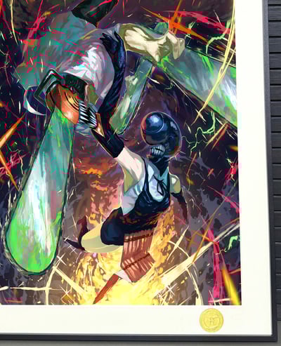 【週邊】H2工作室-電次蕾塞 電鋸人蕾塞篇鏈鋸人炸彈惡魔動畫二次元裝飾畫4