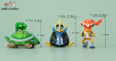 【寶可夢】odd工作室-Q版禦三家8