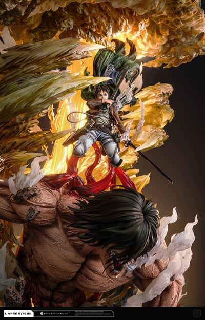 【進擊的巨人】HERTZ STUDIO－殘雲 艾連・葉卡9