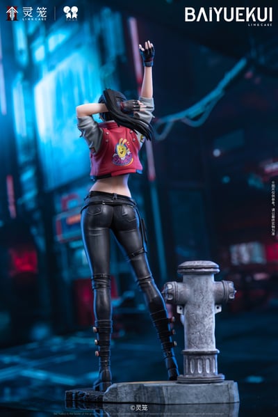 【正版授權】PPDF-靈籠 白月魁 機車服Ver.3