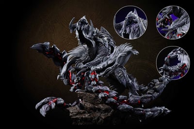 【魔物獵人】SWORD&WING Studio－怪獵圖鑑 第一彈 煌雷龍 鎖刃龍10