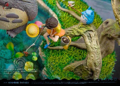 【宮崎駿】T-one Studio-宮崎駿系列 第一彈 龍貓池塘釣魚6