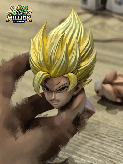 【七龍珠】Million Studio-龍珠共鳴系列 第一彈 超二悟空 龜派氣功18