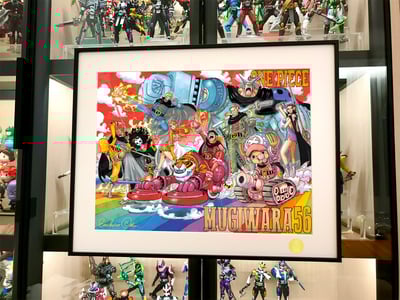 【週邊】星空工作室－海賊王 草帽傑爾馬軍團 裝飾畫2