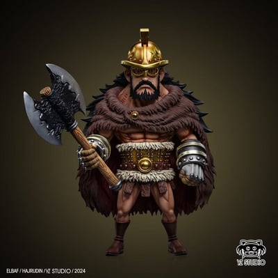 【海賊王】YZ工作室-巨兵海賊團 第九彈 新巨兵海賊團船長 海爾丁2