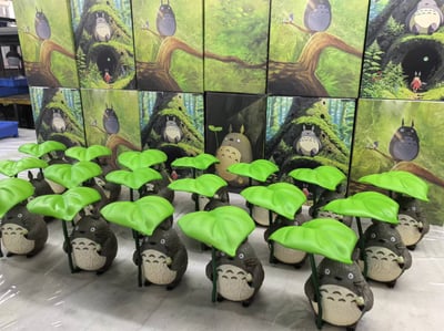 【補款專用】物語工作室-宮崎駿小物系列 01 荷葉龍貓3