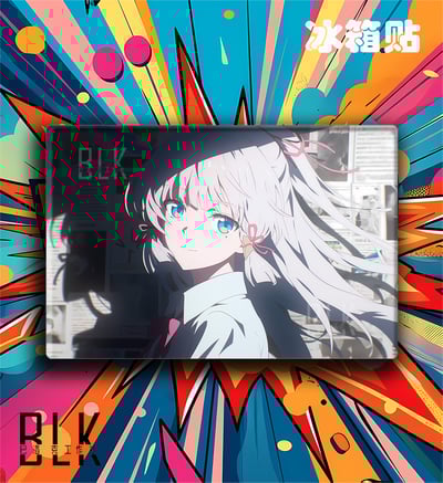 【週邊】巴洛克－原神 港風神里綾華 裝飾畫&冰箱貼5