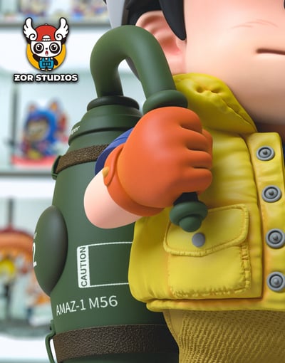 【阿拉蕾】ZOR-Studios-企鵝村全家福系列 第七彈 空豆小雄7