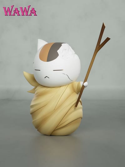 【夏目友人帳】WAWA studio-夏目友人帳系列 迷你貓咪老師 迷你娘口三三6