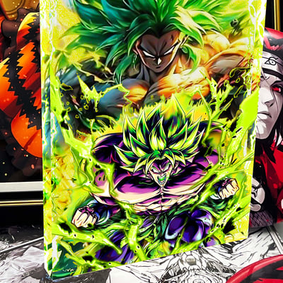 【週邊】阿喵畫社-超級賽亞人布羅利卡磚4