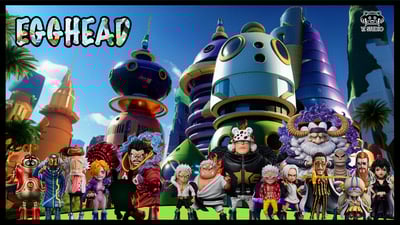 【海賊王】YZ工作室-未來島 蛋尖島 第15彈 牛鬼 薩坦聖3