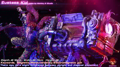 【海賊王】漫奇工作室-海賊王系列 極惡時代 三船長共鳴系列 第三彈 尤斯塔斯.基德4