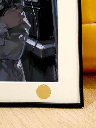 【週邊】星空工作室－鏈鋸人 電話亭蕾塞 裝飾畫5