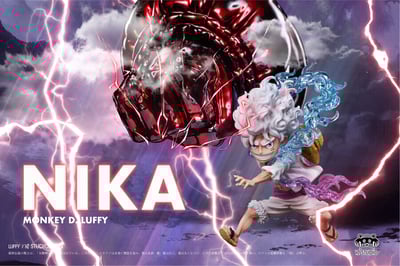 【海賊王】YZ工作室-鬼島決戰系列 尼卡系列共鳴 五檔猿神槍 尼卡路飛1