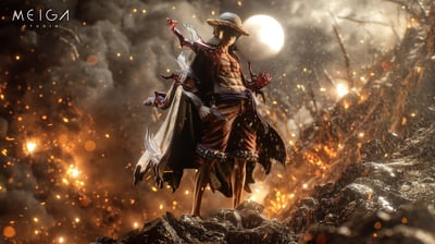 【海賊王】MeiGa工作室-草帽小子強勢登場1