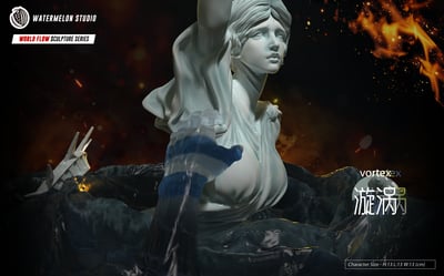 【原創授權】西瓜工作室-世界流向系列 雕塑 第二彈 漩渦vortex1