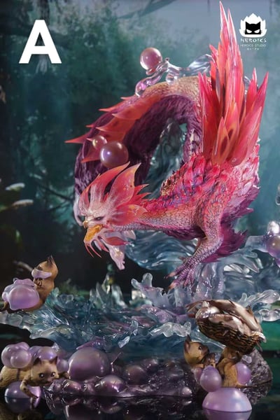 【魔物獵人】猫火工作室 Heroics Studio－泡狐龍 Mizutsune4